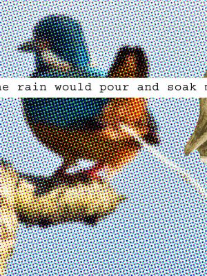 Nude Desiring a Bureaucrat: And Then The Rain Would Pour And Soak Me Through