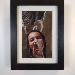 Inamorata 06, 2017, Collage on Paper, Joshua W Murray