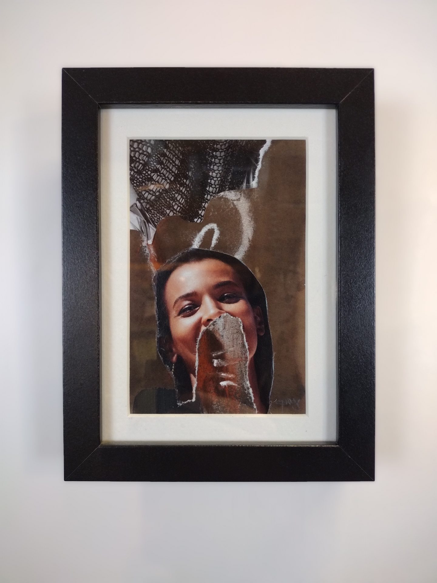 Inamorata 06, 2017, Collage on Paper, Joshua W Murray