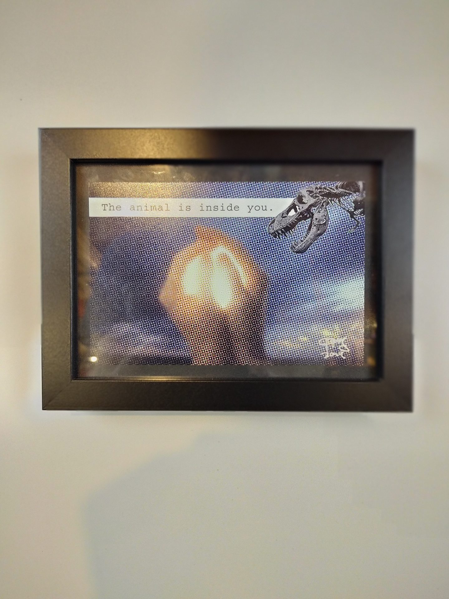 nude desiring a bureaucrat the animal is inside you, 2014, digital collage, [c]joshua w murray